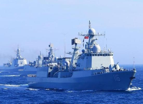 资料图:中国战舰赴俄罗斯,准备参加中俄联演