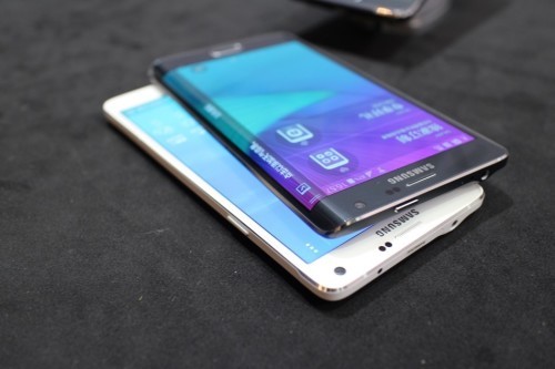 三星新款手机5.7寸+侧面有个曲屏
