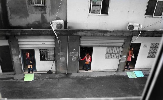 潜伏在城中村的"站街女"