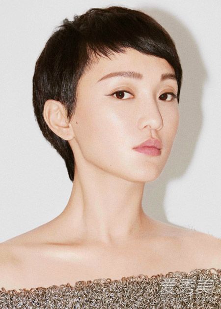 超短发女星 很多女生对短发都是望而却步,凡是敢剪的都对自己的颜值很